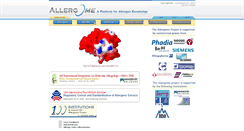 Desktop Screenshot of 2007.allergome.org