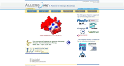 Desktop Screenshot of 2006.allergome.org